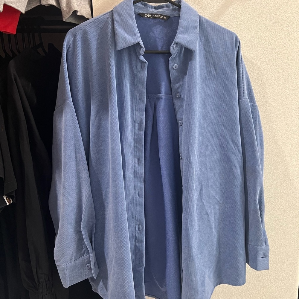 Zara oversized shirt/blouse size XS